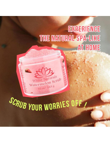 Exfoliante Corporal Orgánico White Naturals - Sandía 283g