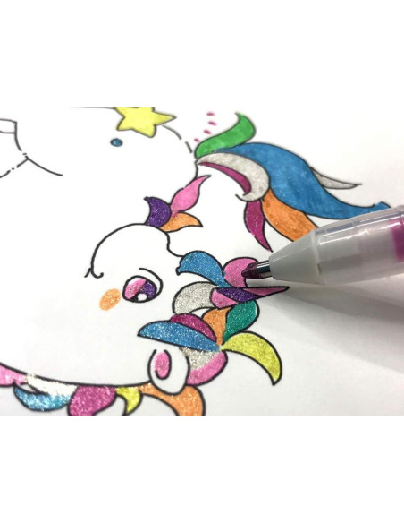 Conjunto de 12 Bolígrafos de Gel SAKURA Gelly Roll Stardust