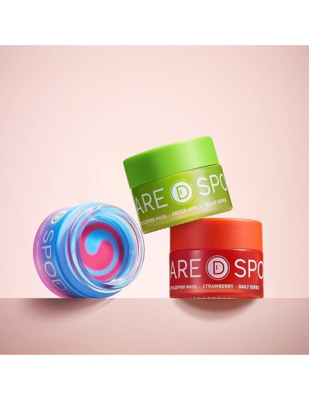 Mascarilla Labial de Noche Fresa SPODARE - 12.42 ml Hidratante