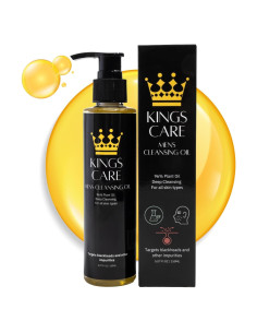 Aceite Limpiador Profundo Kings Care 150ml para Hombres