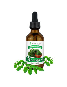 Aceite de Moringa 100% Puro Well's 60 ml - Hidratante Natural