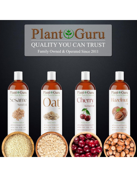 Aceite de Hueso de Cereza 946 ml Prensado en Frío 100% Puro