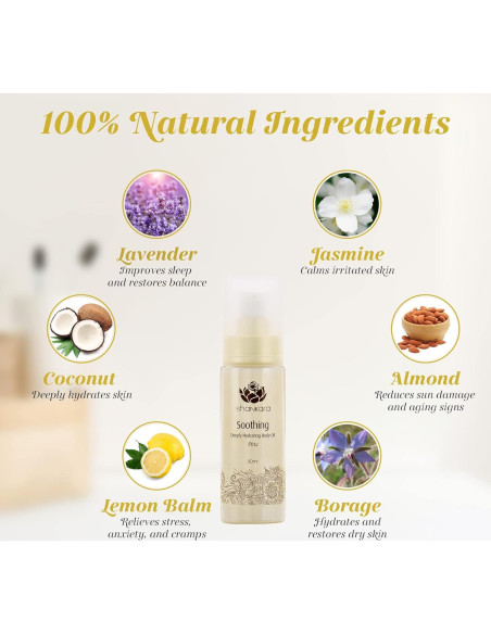 Aceite Corporal Calmante Shankara 30ml - Hidratante y Relajante