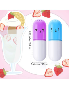 Bolígrafos Mini Kawaii Zonon 12 Pcs Fluorescentes 5 cm 2