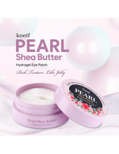 Parche Hidrogel para Ojos Koelf 60ea Perla y Karité 2
