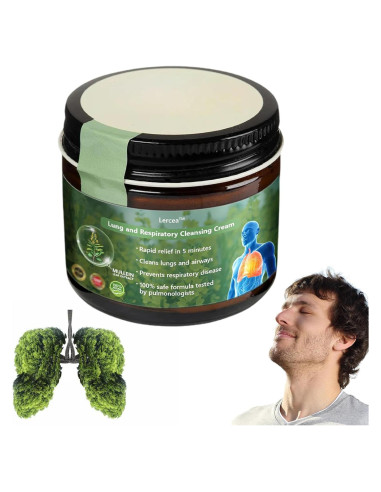 Crema Reparadora de Pulmón Lercea Mullein - Salud Pulmonar