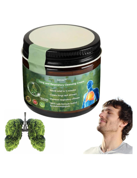Crema Reparadora de Pulmón Lercea Mullein - Salud Pulmonar