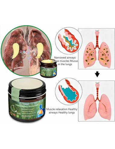 Crema Reparadora de Pulmón Lercea Mullein - Salud Pulmonar