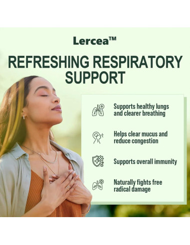 Crema Reparadora de Pulmón Lercea Mullein - Salud Pulmonar