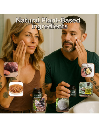 Crema Hidratante Reishi King & Queen 113.4 g - Adaptógeno