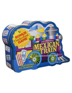 Dominó Mexicano Doble 12 Puremco con Lata de Viaje 91 Fichas