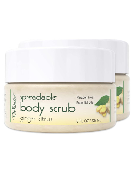 Exfoliante Corporal Hidratante Deluvia 113g x2 con Jengibre