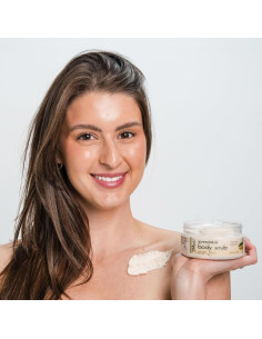 Exfoliante Corporal Hidratante Deluvia 113g x2 con Jengibre 2