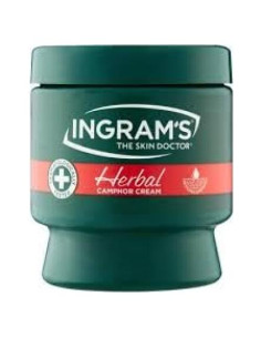 Crema de Alcanfor Herbal Ingram 430g - Hidratante y Restauradora