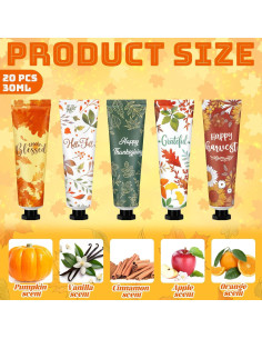 Set de 20 Crema de Mano Otoño Heigble 30ml Hidratante 2