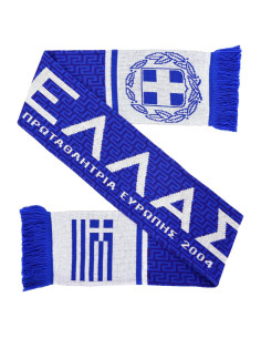 Bufanda de Fútbol Hellas Grecia Euroscarves 145x18 cm