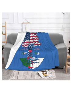 Manta de Franela Negra Genérica Tamaño Reina 127x102 cm Ultra Suave