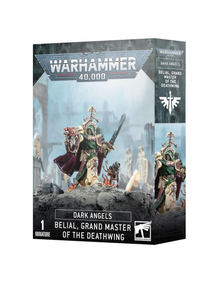 Warhammer 40,000 Belial Gran Maestro Ángeles Oscuros 50mm Warhammer 40,000 Belial Gran Maestro Ángeles Oscuros 50mm