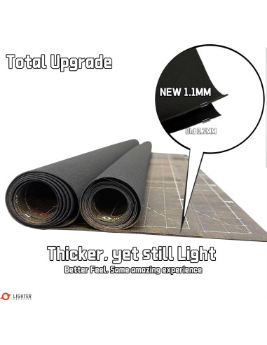 Alfombrilla de Batalla Cuadrícula Lighter Creative 116.84x157.48cm