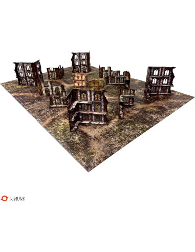 Alfombrilla de Batalla Cuadrícula Lighter Creative 116.84x157.48cm