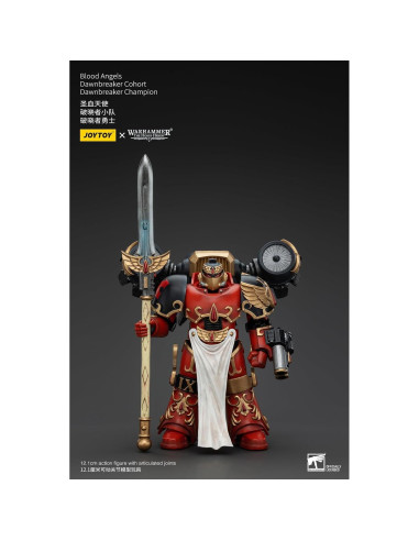 Figura de Acción JoyToy Warhammer 40K Campeón Dawnbreaker 1:18