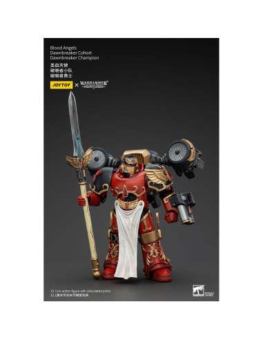 Figura de Acción JoyToy Warhammer 40K Campeón Dawnbreaker 1:18