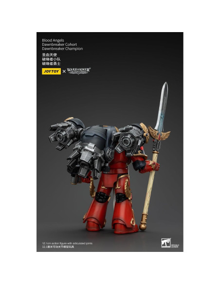 Figura de Acción JoyToy Warhammer 40K Campeón Dawnbreaker 1:18 Figura de Acción JoyToy Warhammer 40K Campeón Dawnbreaker 1:18
