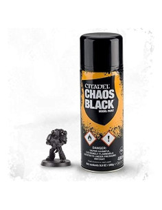 Pintura en aerosol negra 291.6ml Games Workshop