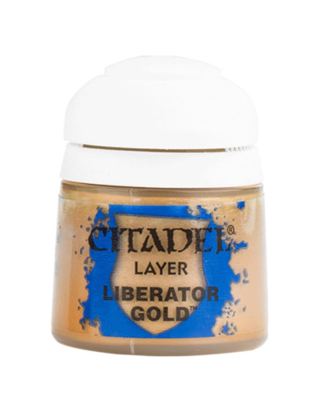 Capa Acrílica Metálica CITADEL Dorado 12ml para Miniaturas