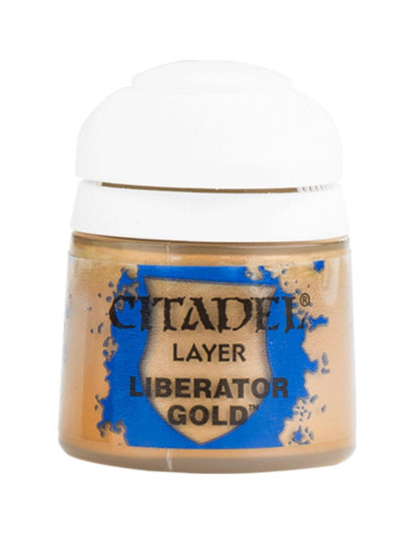 Capa Acrílica Metálica CITADEL Dorado 12ml para Miniaturas