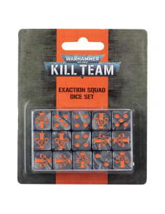 Dados de Exacción Warhammer Kill Team - Games Workshop - 15 Piezas