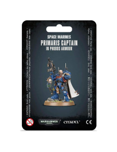 Capitán Primaris Marines Espaciales Armadura Phobos Games Workshop