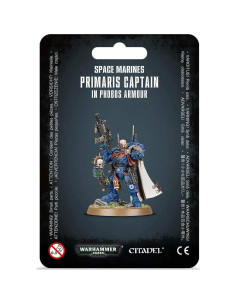 Capitán Primaris Marines Espaciales Armadura Phobos Games Workshop 2