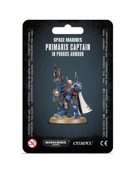 Capitán Primaris Marines Espaciales Armadura Phobos Games Workshop Capitán Primaris Marines Espaciales Armadura Phobos Games Workshop