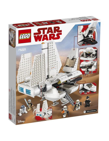 LEGO Star Wars Nave de Aterrizaje Imperial 75221 - 636 Piezas