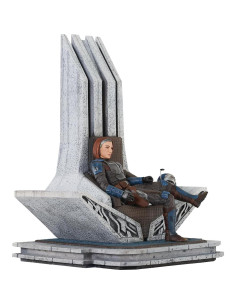 Estatua Bo-Katan en el Trono 35.56 cm Gentle Giant Star Wars 2