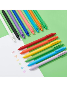 Bolígrafos de Gel Kaco PURE Multicolor 0.5mm Set 20 Piezas 2