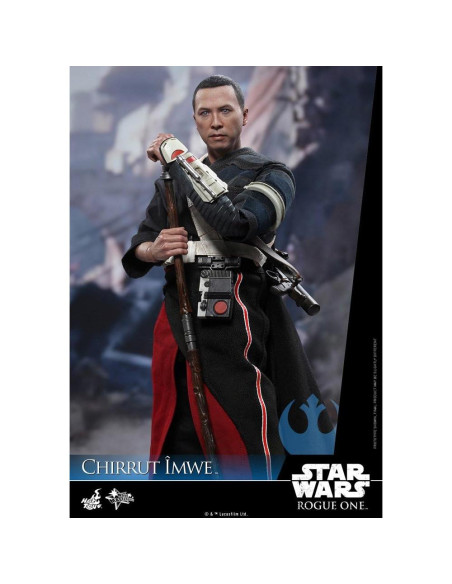 Figura de Acción Chirrut Imwe Deluxe Hot Toys 30.48 cm Star Wars