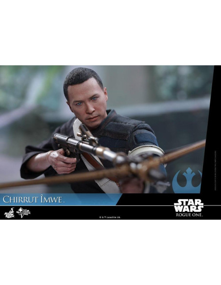 Figura de Acción Chirrut Imwe Deluxe Hot Toys 30.48 cm Star Wars