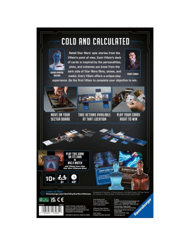 Juego de Mesa Star Wars Villainous Ravensburger Expandalone 2