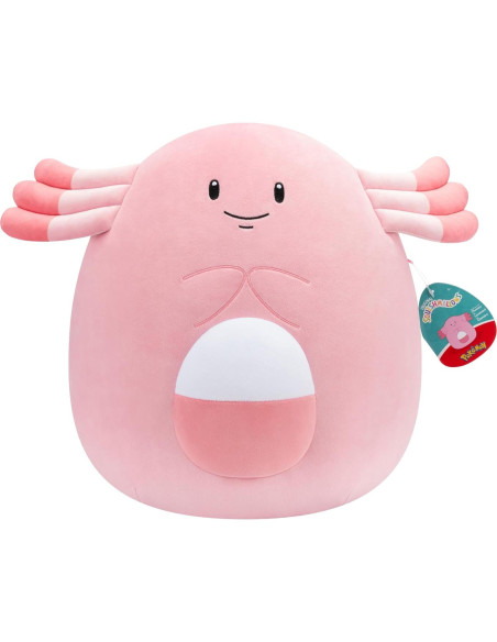 Peluche Chansey 35.56 cm Squishmallows Pokémon Jazwares