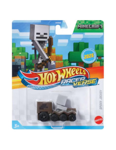 Hot Wheels Racerverse Minecraft Jinete de Araña 2025 - Vehículo Metal