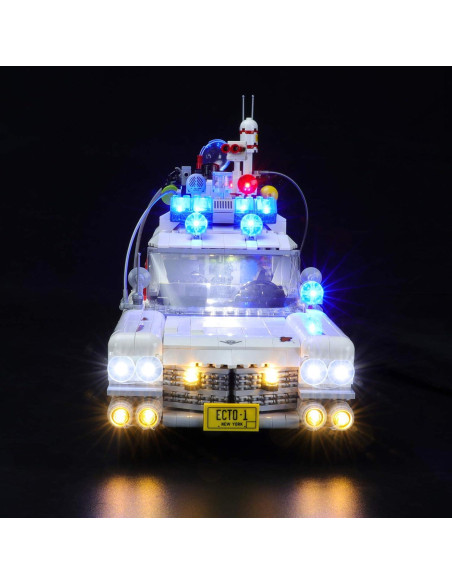 Kit de Luz LED YEABRICKS para Lego 10274 ECTO-1