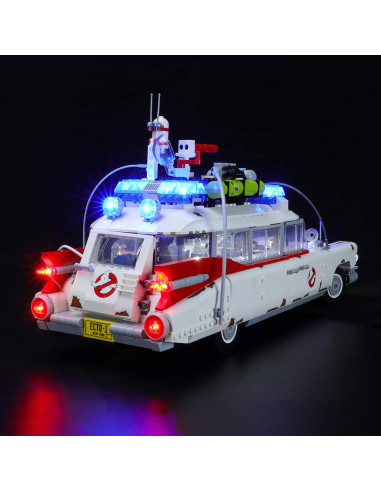 Kit de Luz LED YEABRICKS para Lego 10274 ECTO-1