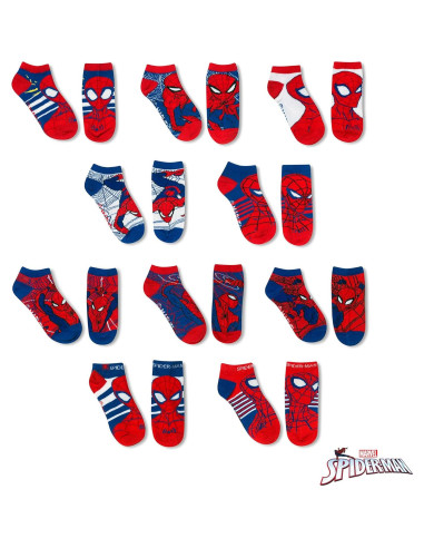 Calcetines Cortos Marvel Spider-man para Niños - 10 Pares