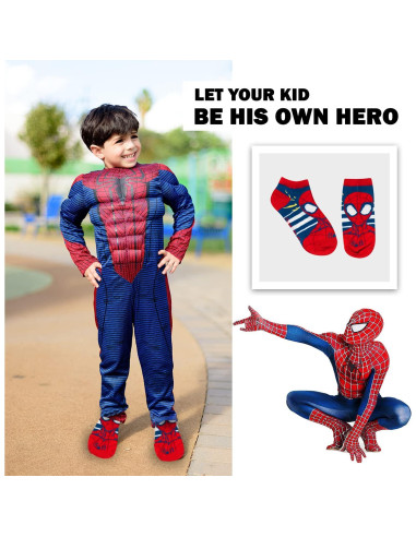 Calcetines Cortos Marvel Spider-man para Niños - 10 Pares
