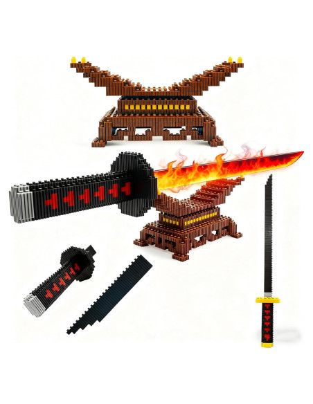 Kit de Construcción Espada Demonio Asesino BEEGO 784 Piezas