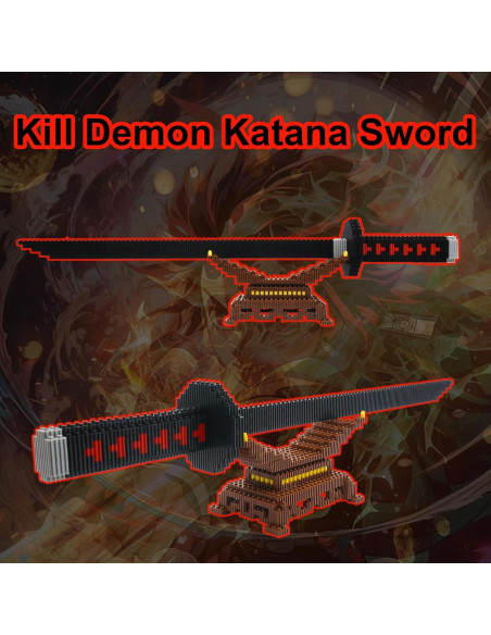 Kit de Construcción Espada Demonio Asesino BEEGO 784 Piezas