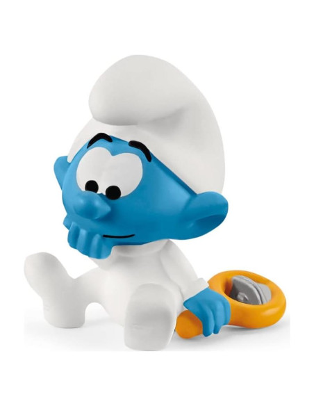 Figura Pitufo Bebé Schleich 2.29x2.29x3.81cm 3+ años