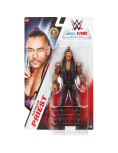 Figura de Acción Mattel WWE Damian Priest 15.24 cm 14 Puntos Articulación 2